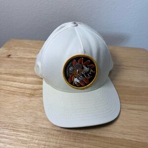 Macleod Scotland Men's Embroidered Patch Graphic Cap White Multi